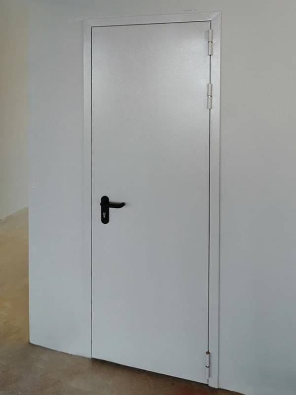 Однопольная дверь в офис (г. Москва, ул. 8 Марта) Однопольная дверь в офис (г. Москва, ул. 8 Марта)